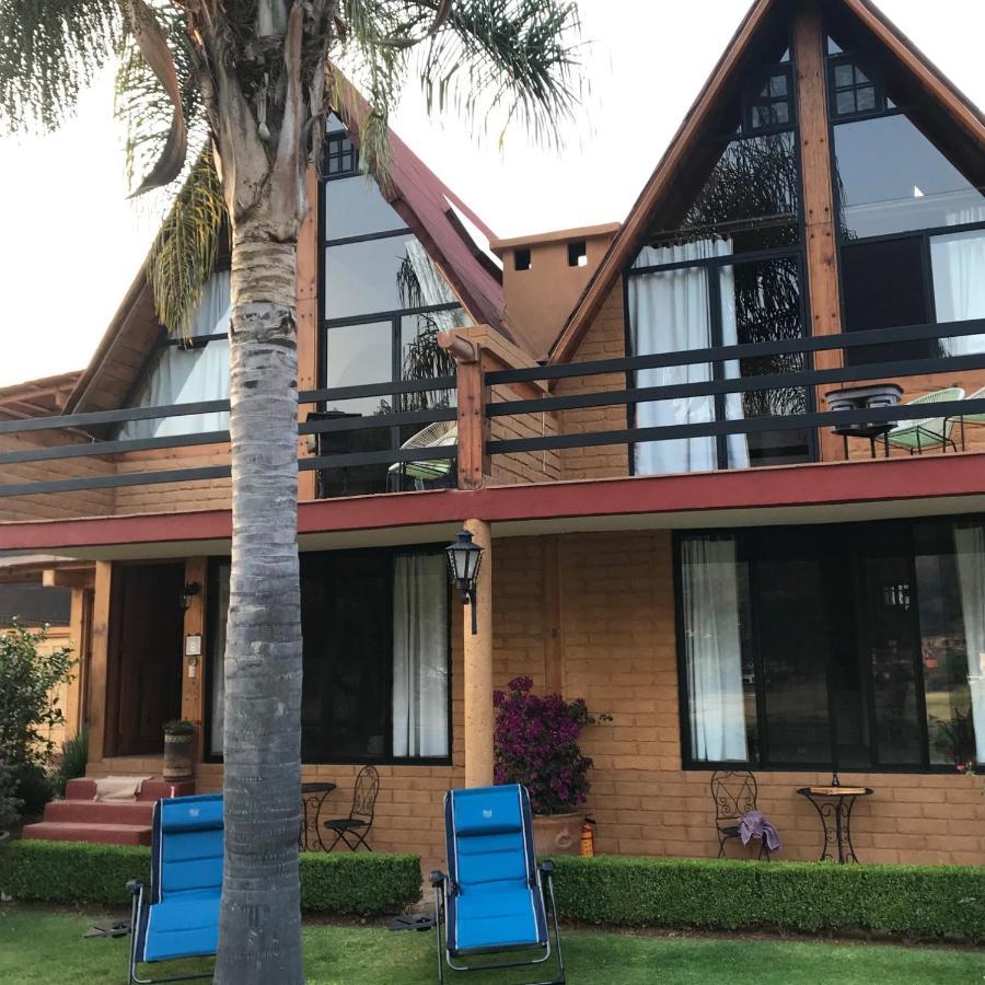 Cabanas Lago Escondido Valle de Bravo Ngoại thất bức ảnh